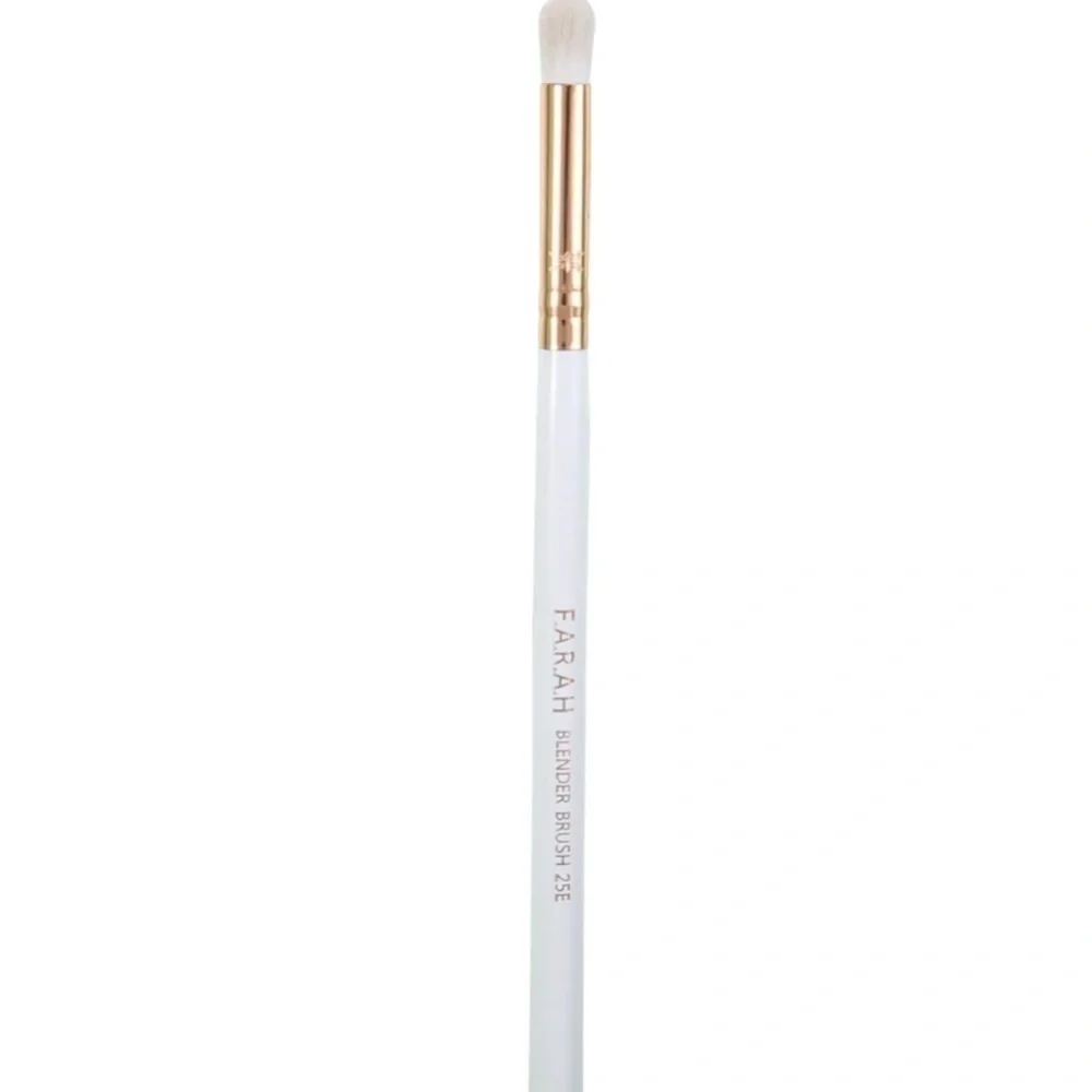 F.A.R.A.H. Blender Brush 25E White Rose‎ Gold Eyeshadow Makeup Brush New
